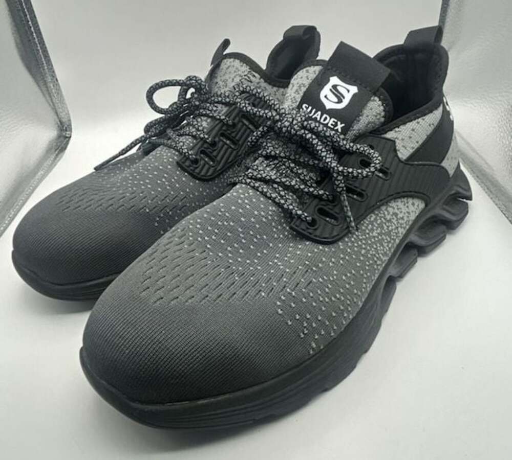 SUADEX Model 2817 Indestructible Safety Work Shoes Steel Toe Breathable Sneakers